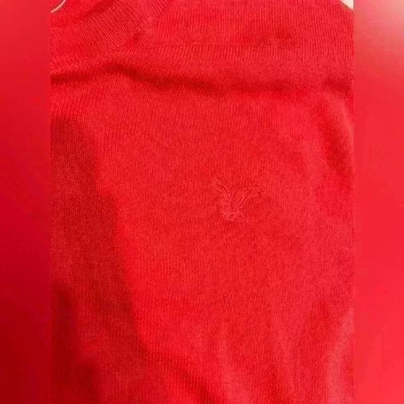 American Eagle Men’s Athletic Fit Sweater Coral Size M - Picture 4 of 7